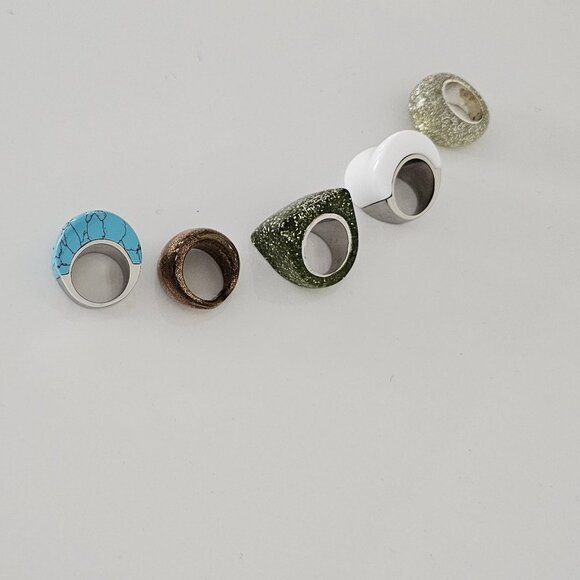 RINGS! Fashion Rings LOT OF 5! - Picture 3 of 10